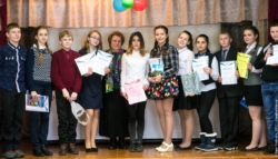 Общий снимок чтецов конкурса Живая классика