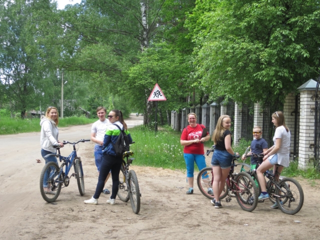Любительская велопрогулка от парка культуры и отдыха посёлка Максатиха до села Рыбинское Заручье
